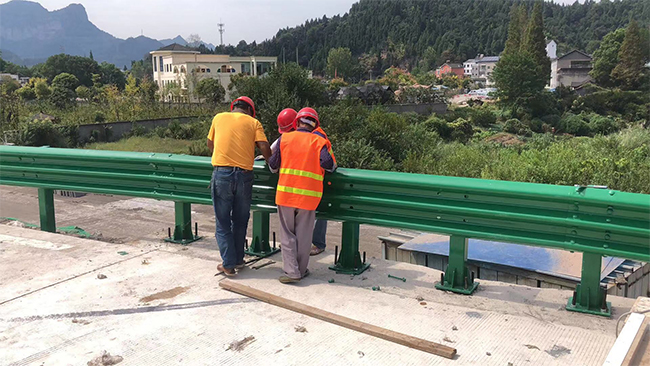 江门高速公路护栏板的维护确保道路安全的关键环节